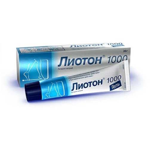 Лиотон 1000 Гель Цена Аптека Ру
