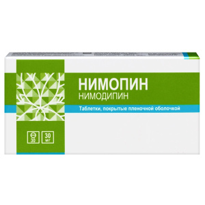 Купить  Нимопин 30 мг 30 шт таблетки покрытые пленочной оболочкой