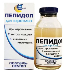 Купить  Пепидол ПЭГ р-р д/внутр примен 5% 100мл