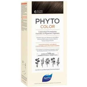 Phyto color №6 (темный блонд) краска для волос Купить Phyto color №6 (темный блонд) краска для волос