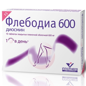 Купить  Флебодиа таб ппо 600мг №15