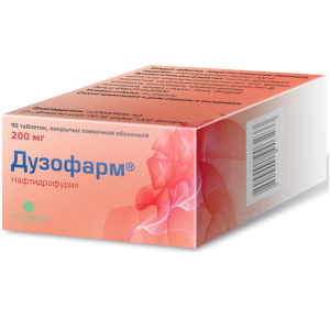 Купить  Дузофарм таблетки покрытые пленочной оболочкой 200мг №90