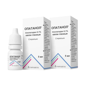 Купить  Набор 2 уп. Опатанол 0,1% 5 мл капли