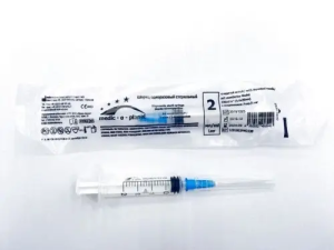 Шприц Medic-O-Planet 0,6ммX30мм 2мл 1 шт стерильный 23G Купить Шприц Medic-O-Planet 0,6ммX30мм 2мл 1 шт стерильный 23G