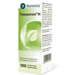 Купить  Тонзилгон Н 100 мл капли