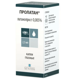 Купить  Пролатан  капли глазные  0,005% 2,5мл