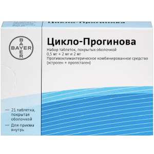 Купить  Цикло-Прогинова 21 шт набор таблеток покрытых оболочкой