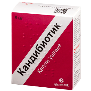 Купить  Кандибиотик капли ушные 5мл
