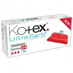 Купить  Kotex тампоны №24 нормал ультра сорб