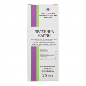 Купить  Зеленина капли для внутреннего применения 25мл