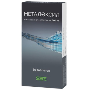 Купить  Метадоксил 500 мг 10 шт таблетки