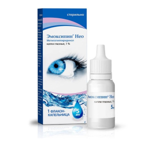 Купить  Эмоксипин Нео 1% 5 мл 1 шт капли глазные