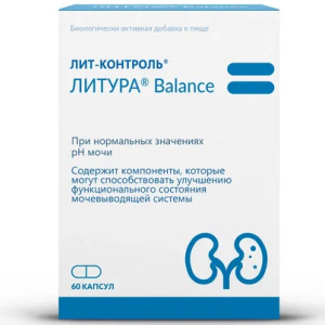 Купить  Лит-Контроль Литура Balance капсулы №60