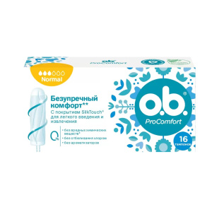Купить  o.b. ProComfort 16 шт тампоны ультимат нормал