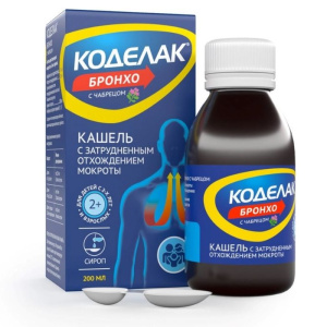 Купить  Коделак Бронхо с чабрецом 200 мл сироп