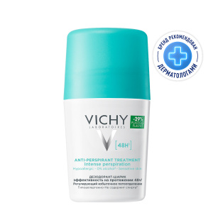 Купить  Vichy дезодорант шариковый регулирующий избыточное потоотделение 48 ч, 50мл