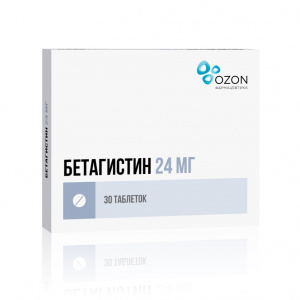 Бетагистин-Озон таблетки 24мг №30