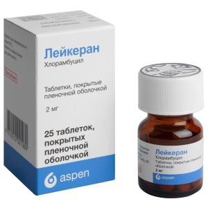 Лейкеран таб ппо 2мг №25 Купить Лейкеран таб ппо 2мг №25