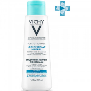 Купить  Vichy Purete Thermale молочко мицеллярное с минералами для сухой и нормальной кожи, 200мл