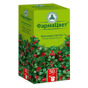 Брусника листья пач 50г