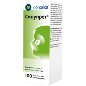 Купить  Синупрет капли д/внутр примен 100мл