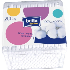 Купить  Bella Cotton ватные палочки банка №200