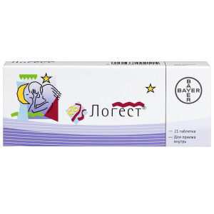 Купить  Логест таблетки по №21