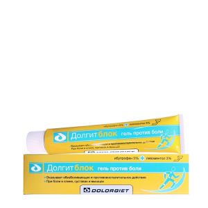 Купить  Долгитблок 5%+3% гель д/наружн примен 100г