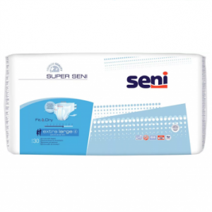 Купить  Seni Super подгузники р.XL д/взрослых №30 (6 капель)