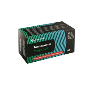 Купить  Толперизон Медисорб таб ппо 50мг №30