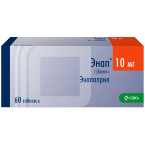 Купить  Энап таб 10мг №60