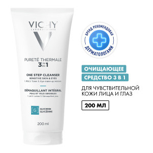 Купить  Vichy Purete Thermale средство очищающее универсальное 3 в 1, 200мл