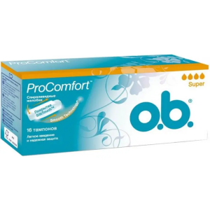 Купить  o.b. ProComfort 16 шт тампоны супер