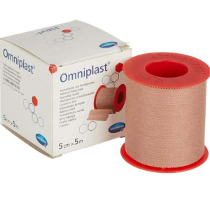 Купить  Пластырь Омнипласт 5смX500см тканев осн телесн