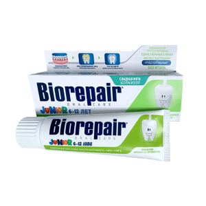 Biorepair з/паста д/детей 75мл сладкая мята 6-12лет Купить Biorepair з/паста д/детей 75мл сладкая мята 6-12лет