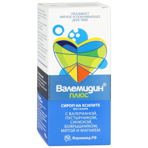 Купить  Валемидин плюс сироп 100мл