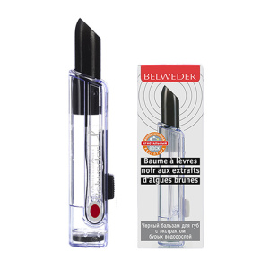 Купить  Belweder бальзам д/губ 4г черный с экстрактом бурых водорослей