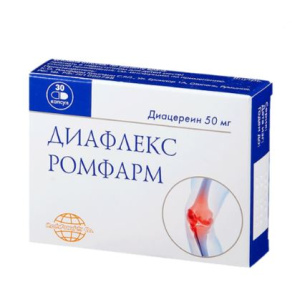 Купить  Диафлекс Ромфарм капсулы 50мг №100