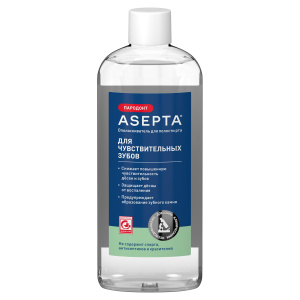 Купить  Asepta 250 мл ополаскиватель для полости рта для чувствительных зубов