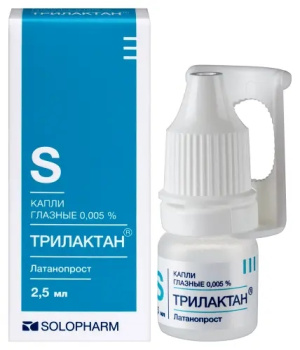 Купить  Трилактан капли глазн 0,005% 2,5мл