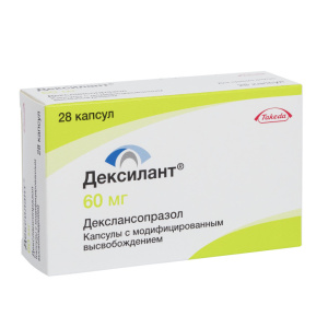 Дексилант капс с модиф высвоб 60мг №28