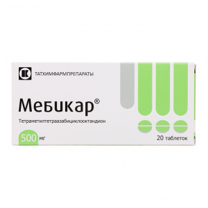 Купить  Мебикар таблетки 500мг №20