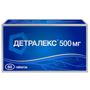 Купить  Детралекс таб ппо 500мг №60