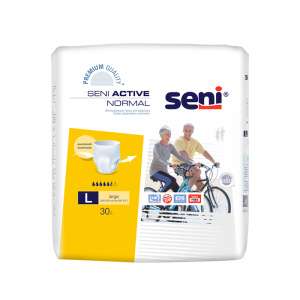 Купить  Seni Active Normal подгузники-трусы р.L №30 (5,5 капель)