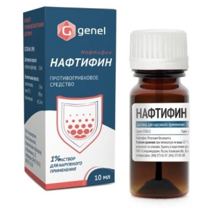 Купить  Нафтифин р-р д/наруж примен 1% фл 10мл