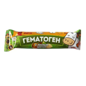 Купить  Гематоген Форте батончик 40г лесной орех