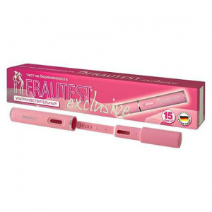 Купить  Тест на беременность Фраутест Эксклюзив №1 в кассете с колпачком (ультрачувствительный)