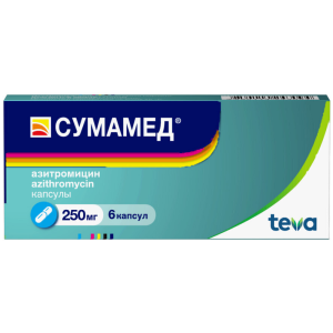Купить  Сумамед капс 250мг №6