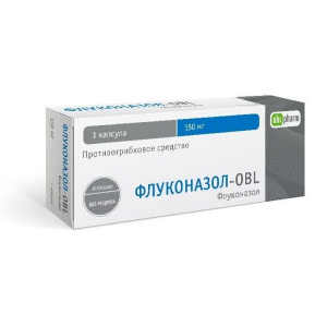 Купить  Флуконазол-OBL капс 150мг №1