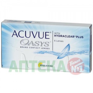Купить Линзы конт Acuvue Oasys D-2,25 р. 8,4/14 with hydraclear plus №6